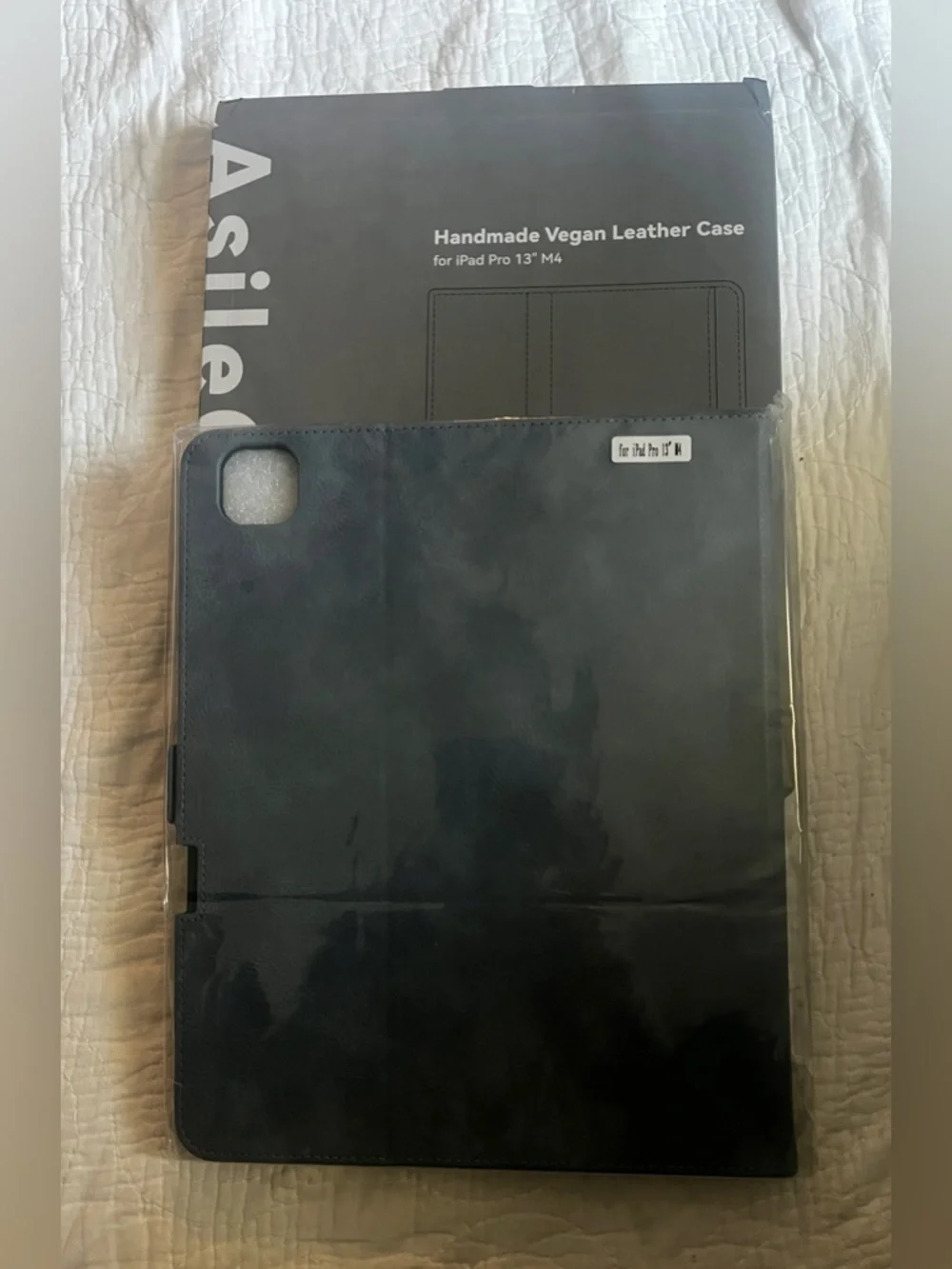 Handmade Case for iPad Pro 13 Inch (M5/M4) 2025/2024 with Pencil Holder Pocket